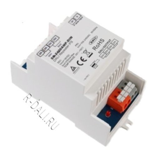 Новинка Sunricher, DIN-реечный повторитель-блок питания DALI SR-2400AMP-DIN